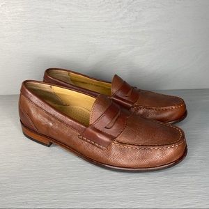 Cole Haan Brown Leather Penny Loafer
